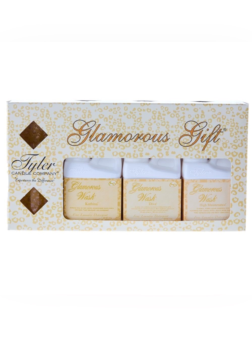 Tyler Candle Company Glamorous Gift Set - Diva, High, Maintenance & Kathina